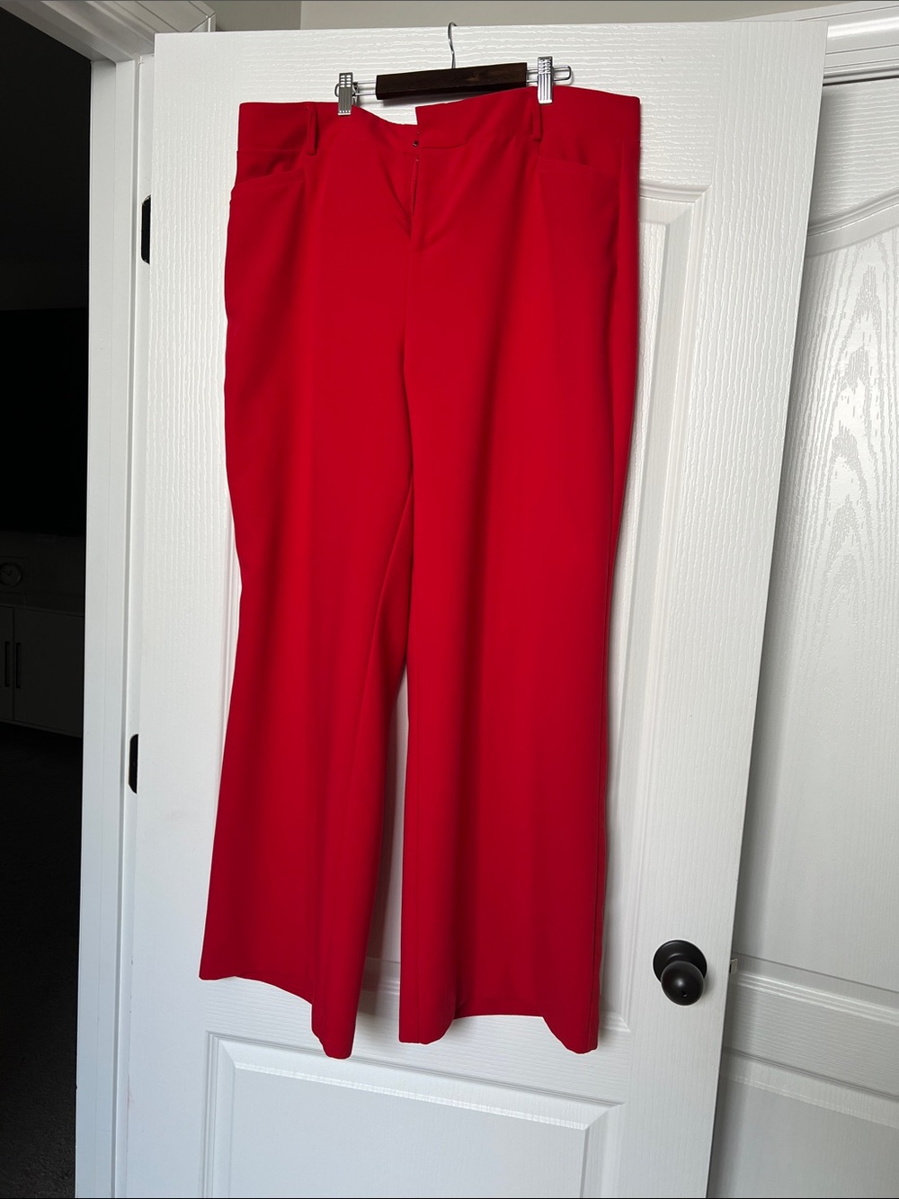 torrid Red Wide-Leg High-Rise Pants